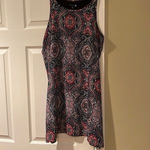 Tank dress with beautiful Pattern